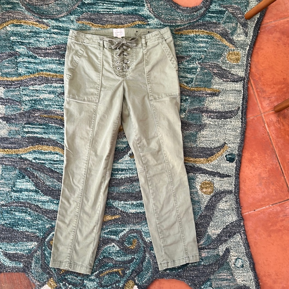 SANCTUARY lace-up fly pants